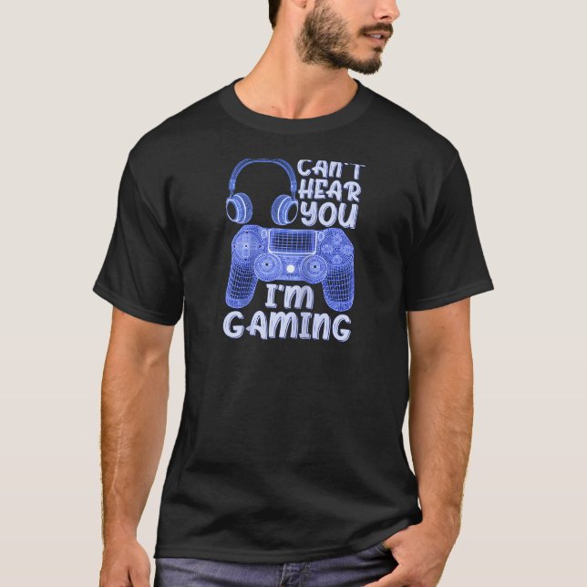 Jugendliche können dich nicht hören, ich spiele Me T-Shirt (Vorderseite)