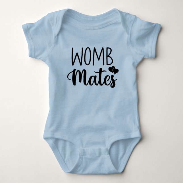 JUGENDLICHE Mädels Karosserieanzug Schwarzer Schri Baby Strampler (Vorderseite)