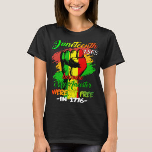 Jugendliche schwarze Frauen, weil meine Vorfahren  T-Shirt