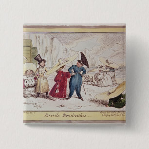 Jugendliche Ungeheuerlichkeiten, 1825 Button