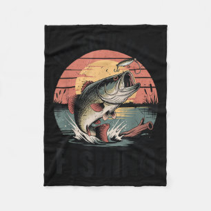 Jugendlicher Ich Würde Eher Mit Angeln-shirt Junge Fleecedecke