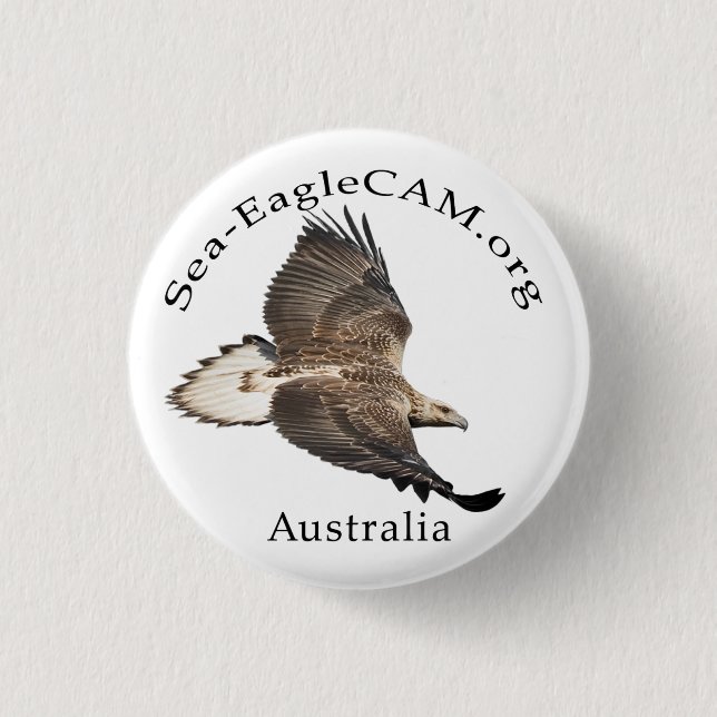 Jugendlicher im Flug Knopf S3 Button (Vorderseite)