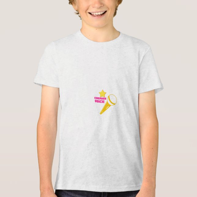 Jugendlicher komfortabler T - Shirt (Vorderseite)