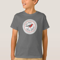 Jugendlicher-T - Shirt mit Rotem Knot-Logo