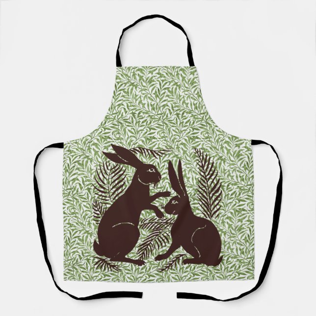 Jugendparadies Rabbits De Morgan und Morris Schürze (Vorderseite)