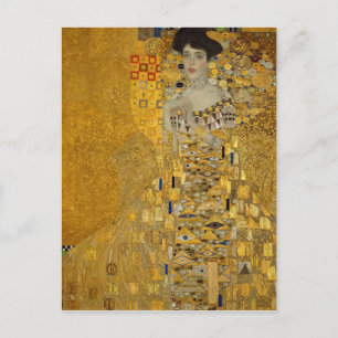 Jugendstil Adele Bloch-Bauer I von Klimt Postkarte