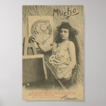 Jugendstil Alphonse mucha Art Model