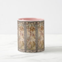 Jugendstil-Alphonse mucha Joan der Tasse des Licht