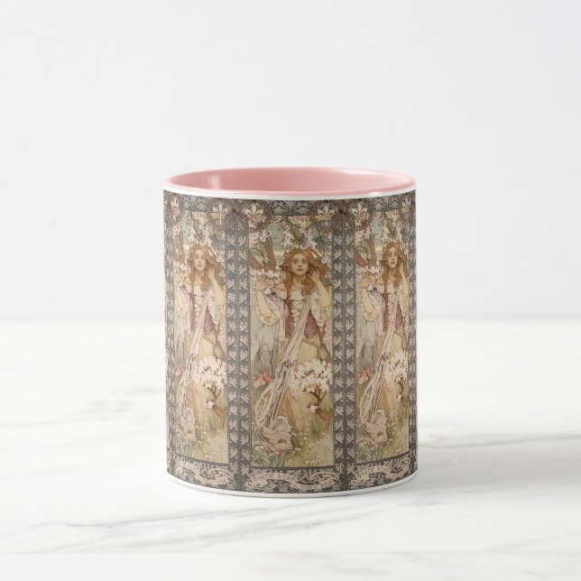 Jugendstil-Alphonse mucha Joan der Tasse des Licht (Zentrum)