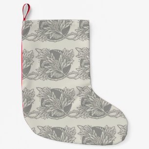 Jugendstil-Blume Blumenminimalismus Kleiner Weihnachtsstrumpf