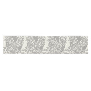 Jugendstil-Blume Blumenminimalismus Kurzer Tischläufer