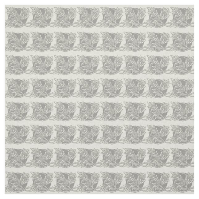 Jugendstil-Blume Blumenminimalismus Stoff (Muster)