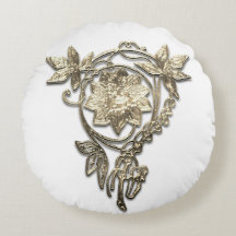 Jugendstil-Blumenjuwel Viktorianisches Gold