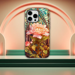 Jugendstil-Blumenmotive inspiriert iPhone 16 Pro Max Hülle