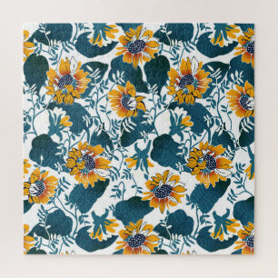 Jugendstil, Blumenmuster.