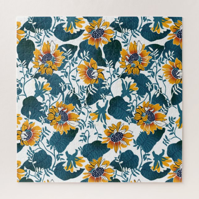 Jugendstil, Blumenmuster. (Vertikal)