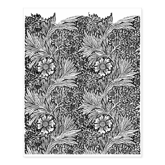 Jugendstil-Briefmarke Gummistempel (Prägung)