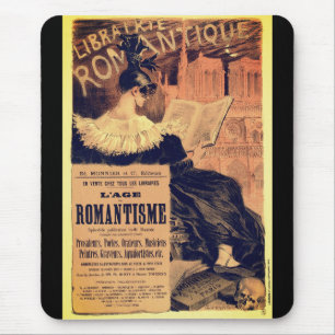 Jugendstil-Buchhandlung Romantique Eugene Grasset Mousepad