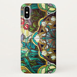 Jugendstil-Buntglas-Blüte Case-Mate iPhone Hülle
