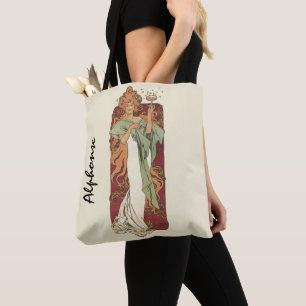 Jugendstil, Champagner von Alphonse Mucha Tasche
