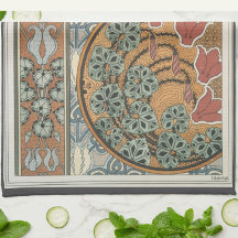 Jugendstil Cyclamen floral Eugene Grasset elegant