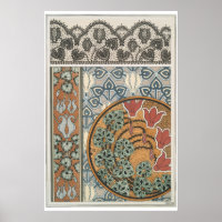 Jugendstil Cyclamen floral Eugene Grasset elegant