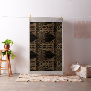 Jugendstil,Deko,Schwarz,Bronze,elegant,elegant,chi Stoff