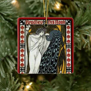 Jugendstil, Der Kuss von William Bradley Keramikornament
