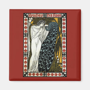 Jugendstil, Der Kuss von William Bradley Magnet