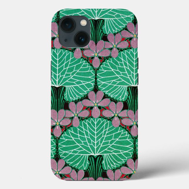 Jugendstil-Design #12 in Emporio Moffa Case-Mate iPhone Hülle (Rückseite)