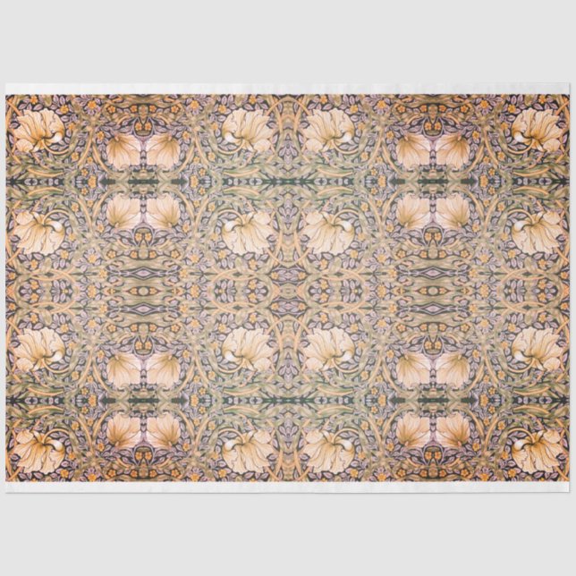 Jugendstil - ergänzendes Dekoupage Paper Seidenpapier (Vorderseite)