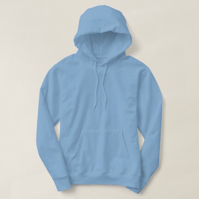Jugendstil-Fee-Aufkleber  Hoodie (Design vorne)