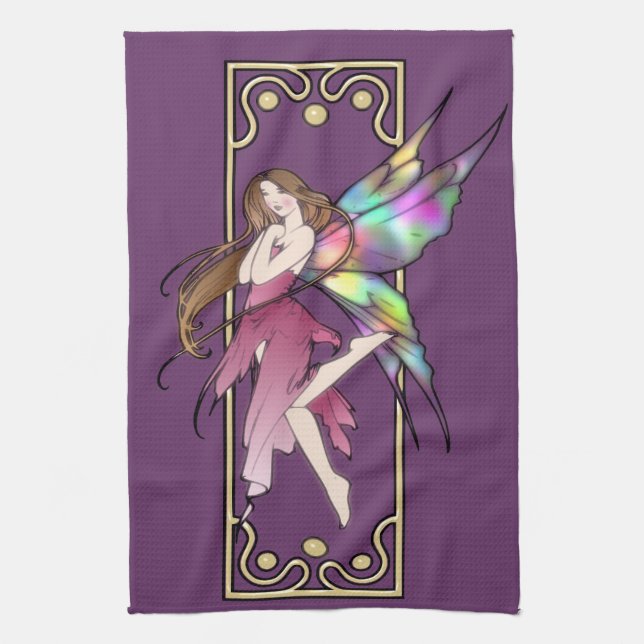 Jugendstil Fee Handtuch (Vertikal)
