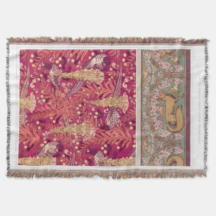 Jugendstil Fuchs Fasan Fingerhut Verneuil Decke