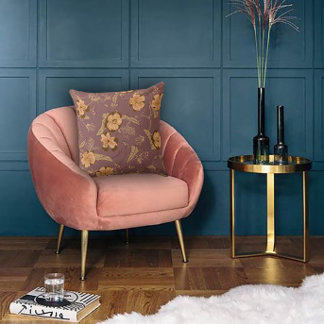 Jugendstil-Garten-Muse-Design Kissen