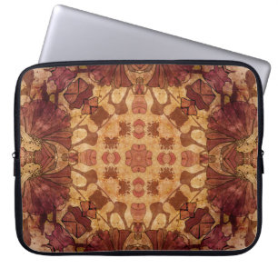 Jugendstil geometrisch, Ziermuster. Laptopschutzhülle