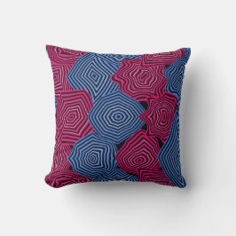 Jugendstil geometrisches Muster  Kissen
