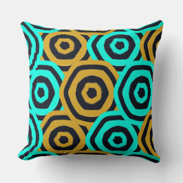 Jugendstil geometrisches Muster  Kissen
