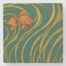 Jugendstil-Goldfisch