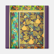 Jugendstil Herbst florale elegante Gourmet lila