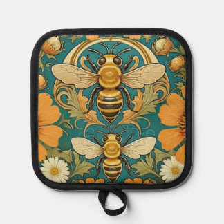 Jugendstil-Hummel-Topflappen Topflappen