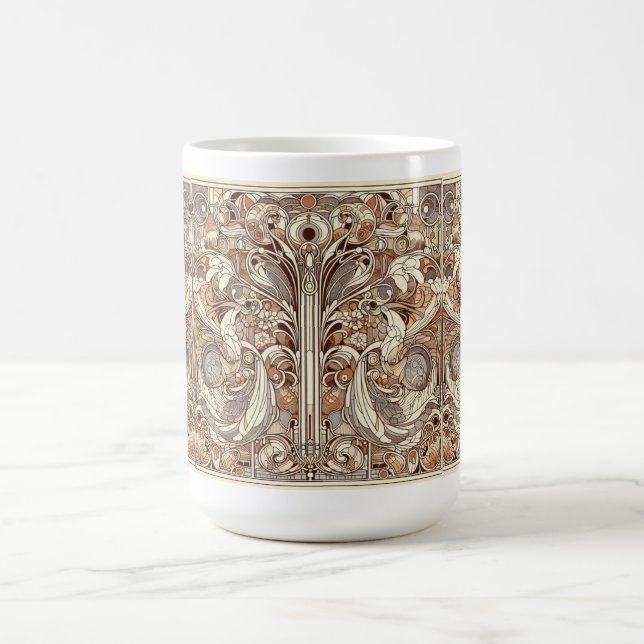 Jugendstil im ganzen Design Kaffeetasse (Mittel)