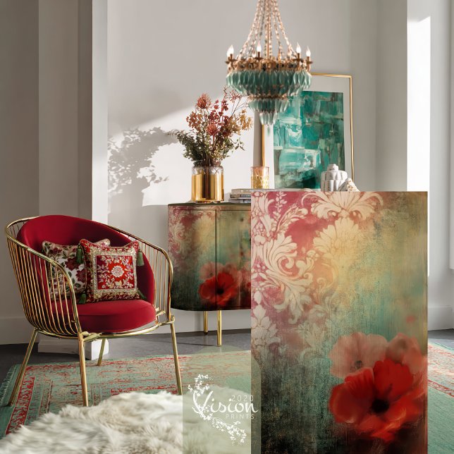 Jugendstil-Impressionen Muster & florale Patina Seidenpapier (Nouveau Impressions, Patterns, Patina and Floral, Decoupage Tissue Paper.)