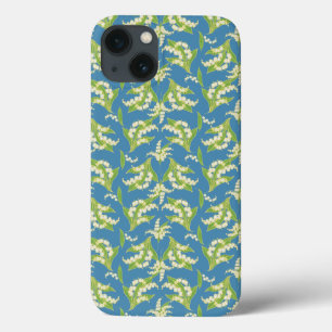 Jugendstil iPad Case, Lilies on Blue title_seo2
