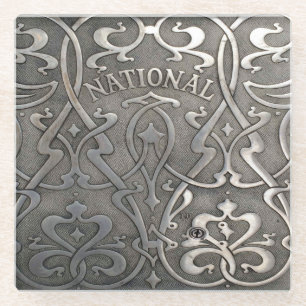Jugendstil,Jugendstil,Norwegen,Alesund,original,m Glasuntersetzer