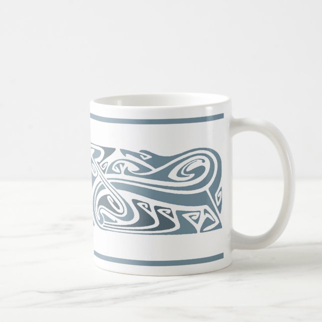 Jugendstil Kaffeetasse (Rechts)