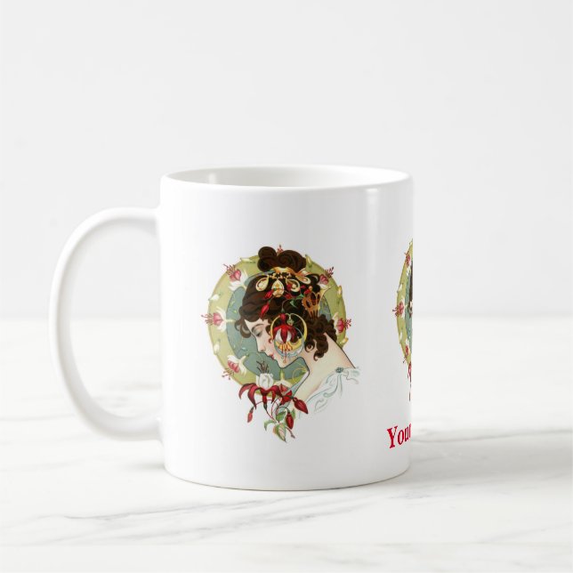 Jugendstil Kaffeetasse (Links)