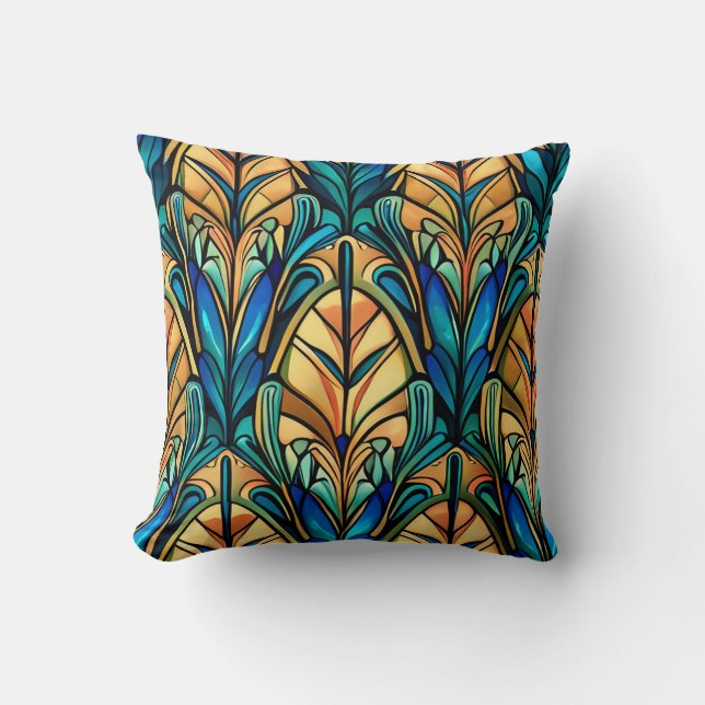 Jugendstil Kissen (Vorderseite)