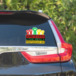 Jugendstil-Kunst in Afrika Farben im Auto Decal Aufkleber