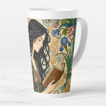 Jugendstil Lesen im Garten